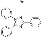 CAS 登录号：1096-80-6， 2,3,5-三苯基四唑鎓溴化物