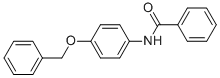CAS 登录号：1097-35-4， N-[4-(苯基甲氧基)苯基]-苯甲酰胺