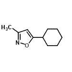 CAS 登录号：109831-65-4， 5-环己基-3-甲基-1,2-恶唑