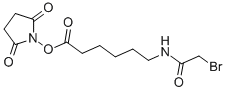 CAS#: 109880-16-2, 6-[(2-Bromoacetyl)Amino]-Hexanoic Acid 2,5-Dioxo-1-Pyrrolidinyl Ester