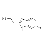 CAS 登录号：109949-20-4， 2-(5-氟-1H-苯并咪唑-2-基)乙硫醇