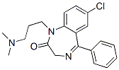 CAS#: 1100-25-0, 7-Chloro-1-(3-Dimethylaminopropyl)-5-Phenyl-3H-1,4-Benzodiazepin-2-One