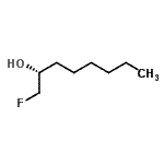 CAS 登录号：110270-42-3， (R)-(+)-1-氟-2-辛醇