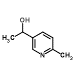CAS 登录号：110338-86-8， 1-(6-甲基-3-吡啶基)乙醇