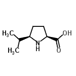 CAS 登录号：110452-55-6， (5R)-5-异丙基-L-脯氨酸