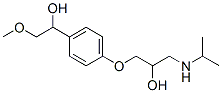 CAS 登录号：110458-46-3， (2R)-1-[4-(1-羟基-2-甲氧基乙基)苯氧基]-3-(丙-2-基氨基)丙-2-醇