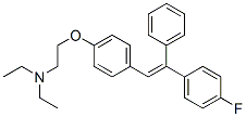 CAS 登录号：110465-94-6， N,N-二乙基-2-[4-[(Z)-1-(4-氟苯基)-2-苯乙烯基]苯氧基]乙胺