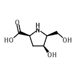 CAS 登录号：110658-38-3， (4S,5S)-4-羟基-5-(羟基甲基)-L-脯氨酸