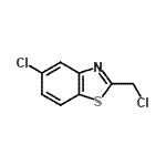 CAS 登录号：110704-19-3， 5-氯-2-(氯甲基)-1,3-苯并噻唑