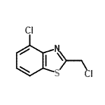 CAS 登录号：110704-20-6， 4-氯-2-(氯甲基)-1,3-苯并噻唑
