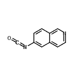 CAS 登录号：110763-94-5， 6-异氰酸异喹啉