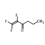 CAS 登录号：110784-70-8， 1,1,2-三氟-1-己烯-3-酮