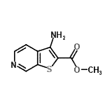 CAS 登录号：111042-91-2， 甲基3-氨基噻吩并[2,3-c]吡啶-2-羧酸酯