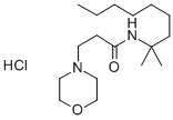 CAS 登录号:111091-26-0, N-(2-甲基壬烷-2-基)-3-吗啉-4-基丙酰胺盐酸盐