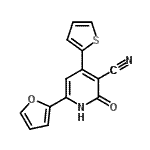 CAS 登录号：111121-81-4， 6-(2-呋喃基)-2-氧代-4-(2-噻吩基)-1,2-二氢-3-吡啶甲腈
