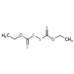 CAS 登录号：11113-82-9， 1,1'-[二硫烷二基二(硫代甲酰氧基)]二乙烷