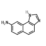 CAS 登录号：111163-88-3， 1H-萘并[1,2-d]咪唑-8-胺