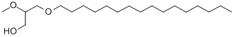 CAS#: 111188-59-1, 3-Hexadecoxy-2-Methoxypropan-1-Ol