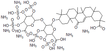CAS#: 111196-54-4, Glycyrrhizin sulfate octaammonium salt