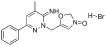 CAS#: 111247-66-6, 5-[(6-Imino-5-Methyl-3-Phenylpyridazin-1-Yl)Methyl]-1,2-Oxazol-3-One Hydrobromide