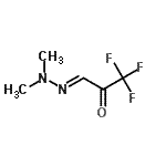 CAS 登录号：111269-38-6， (3E)-3-(二甲基亚肼基)-1,1,1-三氟丙酮