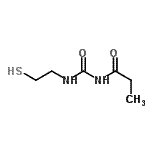 CAS 登录号：111278-19-4， N-[(2-巯基乙基)氨基甲酰]丙酰胺