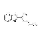 CAS 登录号：111341-04-9， 2-(1-丁基肼基)-1,3-苯并噻唑