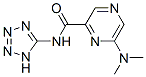 CAS 登录号:111374-19-7, 6-二甲基氨基-N-(2H-四唑-5-基)吡嗪-2-甲酰胺