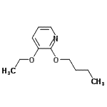 CAS 登录号：111454-85-4， 2-丁氧基-3-乙氧基吡啶
