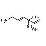 CAS 登录号：111656-46-3， (3E)-2,5-二氨基-2-甲基-3-戊烯酸