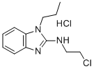 CAS 登录号:111678-92-3, 1-丙基-2-(2-氯乙基氨基)苯并咪唑盐酸盐
