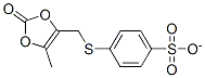 CAS#: 111738-22-8, 4-((5-Methyl-2-Oxo-1,3-Dioxol-4-Yl)Methylthio)Benzenesulfonate