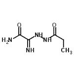 CAS 登录号：112032-69-6， 2-亚氨基-2-(2-丙酰基肼基)乙酰胺