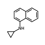 CAS 登录号：112033-42-8， N-环丙基-1-萘胺