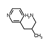 CAS 登录号：112086-64-3， 2-甲基-3-(3-吡啶基)-1-丙胺