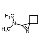 CAS 登录号：112142-86-6， N,N-二甲基-1-氮杂螺[2.3]己-1-烯-2-胺
