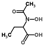 CAS#: 112240-09-2, 2-[Acetyl(Hydroxy)Amino]Butanoic Acid