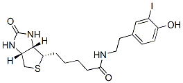CAS#: 112242-36-1, N-(beta-(4-Hydroxy-3-iodophenyl)ethyl)biotinamide
