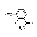 CAS 登录号：112279-89-7， 3-乙酰基-2-氟苯甲腈