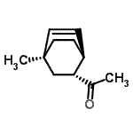 CAS 登录号：112420-59-4， 1-[(1S,2R,4S)-4-甲基双环[2.2.2]辛-5-烯-2-基]乙酮