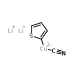 CAS 登录号：112426-02-5， 二锂氰基(2-噻吩基)铜(2-)