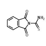 CAS 登录号：112486-72-3， 1,3-二氧代-1,3-二氢-2H-异吲哚-2-硫代甲酰胺