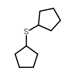 CAS 登录号：1126-65-4， 1,1'-硫烷二基二环戊烷