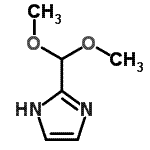 CAS 登录号：112655-19-3， 2-(二甲氧基甲基)-1H-咪唑