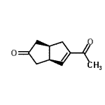CAS 登录号：112755-96-1， (3aR,6aS)-5-乙酰基-3,3A,4,6A-四氢-2(1H)-二并环戊烯酮