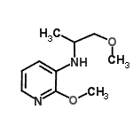 CAS 登录号：112777-36-3， 2-甲氧基-N-(1-甲氧基-2-丙基)-3-吡啶胺