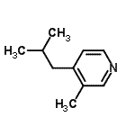 CAS 登录号：112945-10-5， 4-异丁基-3-甲基吡啶