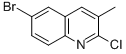 CAS#: 113092-96-9, 6-Bromo-2-Chloro-3-Methylquinoline