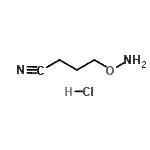 CAS 登录号：113211-44-2， 4-(氨基氧基)丁腈盐酸盐(1:1)