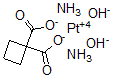 CAS 登录号:113287-15-3, 二氨基环丁烷-1,1-二羧基二羟基铂(IV)